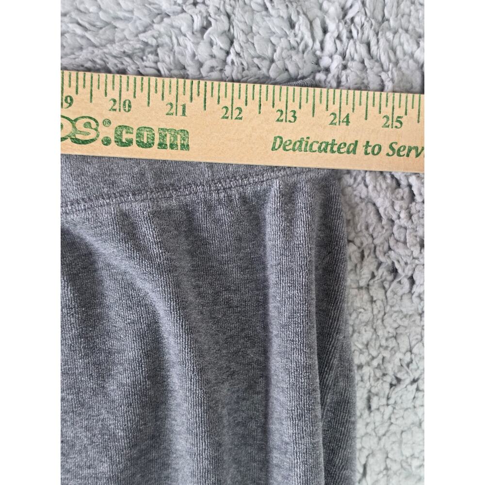 Catherines Pants Womens 4X 30 32W Gray Pull On Capri Cropped Lounge Comfort - Picture 5 of 9